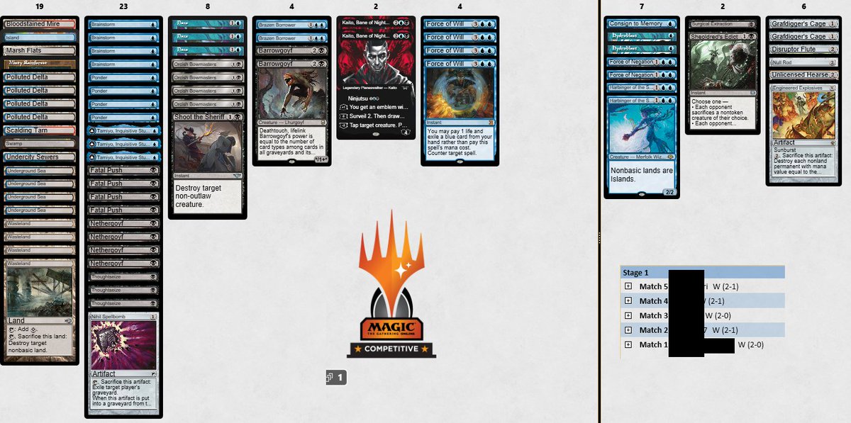 🏆🏆🏆 3rd Legacy Trophy (2 in 24 hours)

UB Tempo.

This list felt clean.

Thanks to <a href="/___INF___/">_INF_</a>  for the confidence to finally cut Murktide!

Long Live Legacy.