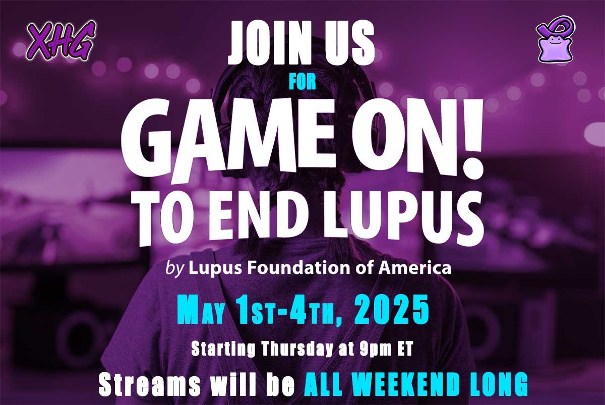 I am blessed to be a part of this once again. Join XHG and many other streamers on twitch.  #GOTEL #GOTEL25 #XHG Lupus Warriors UNITE.