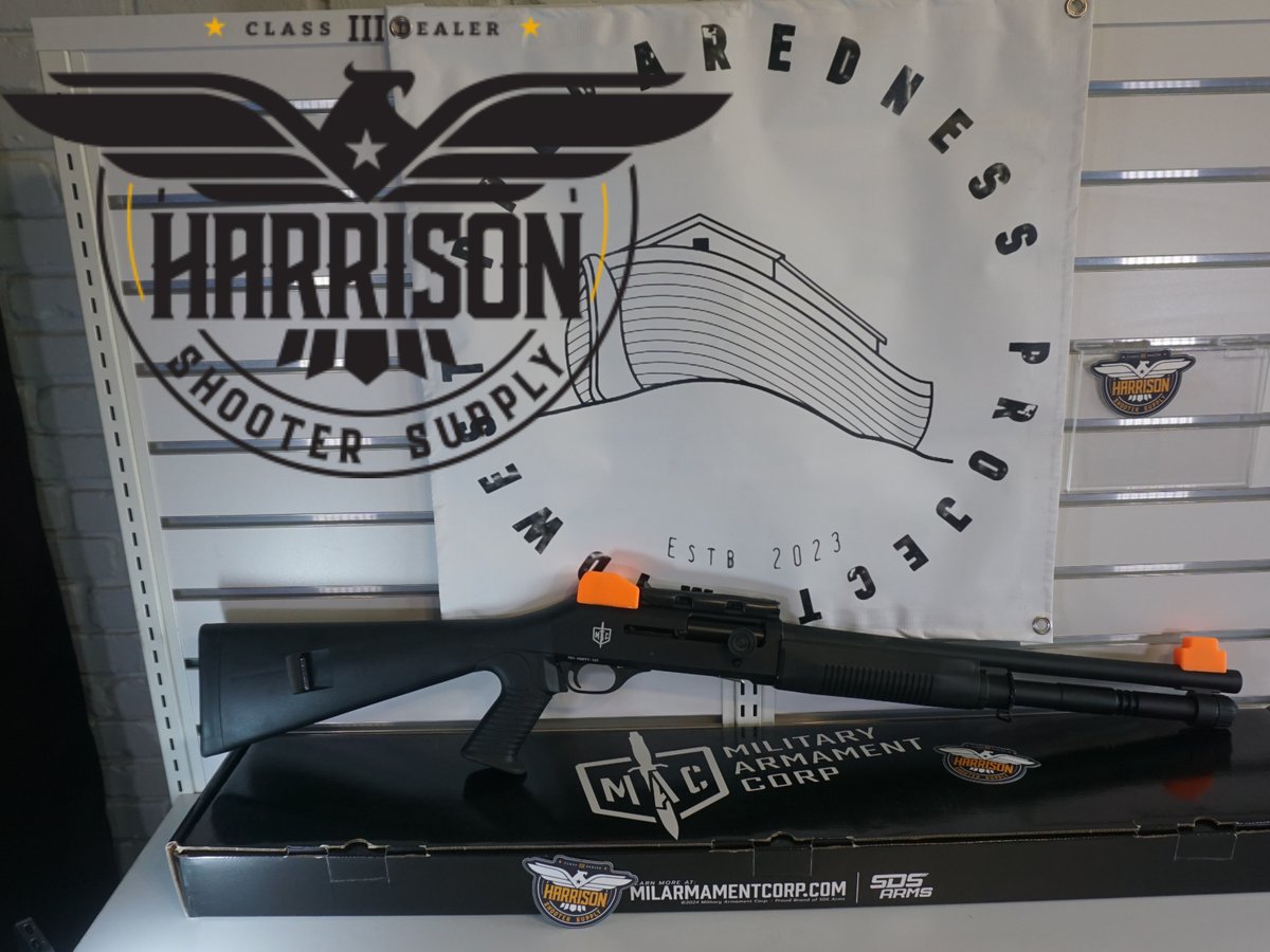 How's about an opportunity to win a MAC 1014 12 Gage Shotgun from our long running sponsor of the project, Harrison Shooters Supply!  Also Scott will have a booth at the festival again this year.  
RSVP today at midwestpreparednessproject.com and we'll see you next week!
