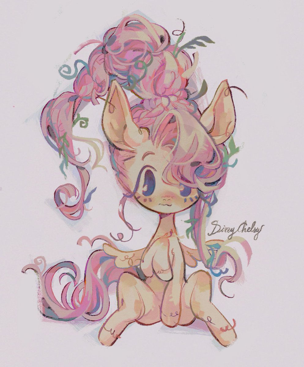 DizzyChelsy's tweet image. fluttershy 🦋