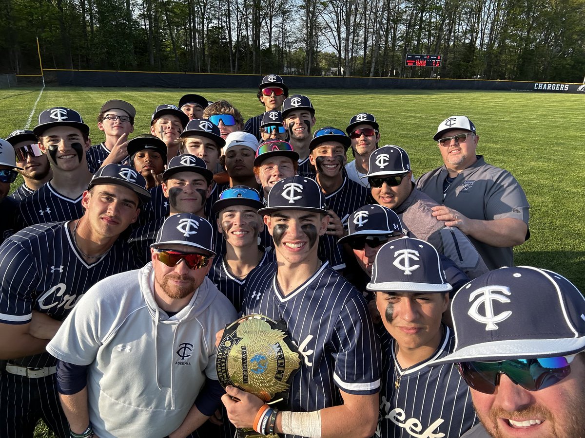 Timber Creek Baseball (@tcreekbaseball) on Twitter photo TC defeats Cumberland 4-2
Ant Hedenberg (5IP 2ER 2K)
Brycen Monitzer (W 2IP 2K)
Chase Smith (3-3 RBI) BELT
Brayden Simpson (1-1 2BB 3B RBI)
Nick Traynor (1-2 BB RBI)
#BOLIEVE
<a href="/TCreekSports/">Timber Creek Sports</a>
<a href="/TimberCreekHS/">Timber Creek HS</a> <a href="/kminnicksports/">Kevin Minnick ⚾️🐶⚾️🐶⚾️</a> <a href="/ACPressMcGarry/">Michael McGarry</a> <a href="/sjnard/">Marc Narducci</a> <a href="/DWBroadcasting/">Dan Wilkins Broadcasting</a> TC defeats Cumberland 4-2
Ant Hedenberg (5IP 2ER 2K)
Brycen Monitzer (W 2IP 2K)
Chase Smith (3-3 RBI) BELT
Brayden Simpson (1-1 2BB 3B RBI)
Nick Traynor (1-2 BB RBI)
#BOLIEVE
<a href="/TCreekSports/">Timber Creek Sports</a>
<a href="/TimberCreekHS/">Timber Creek HS</a> <a href="/kminnicksports/">Kevin Minnick ⚾️🐶⚾️🐶⚾️</a> <a href="/ACPressMcGarry/">Michael McGarry</a> <a href="/sjnard/">Marc Narducci</a> <a href="/DWBroadcasting/">Dan Wilkins Broadcasting</a>