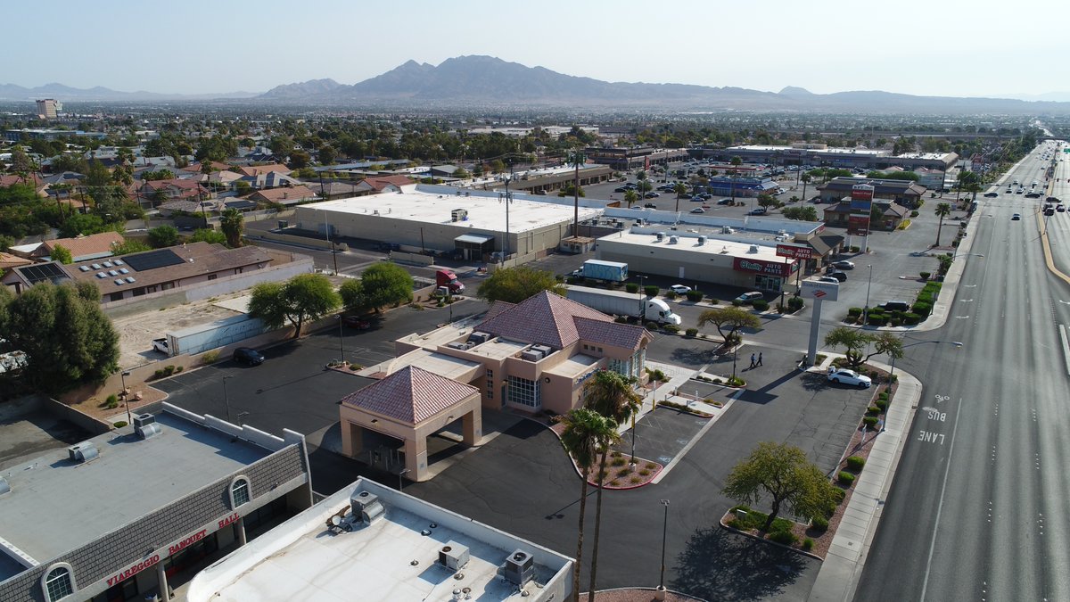 Just Closed – Las Vegas! Former bank location.  
Exciting News: Dutch Bros has signed on to join the site! One pad site with drive-thru remains available for lease or purchase — prime Las Vegas visibility DM me for details.