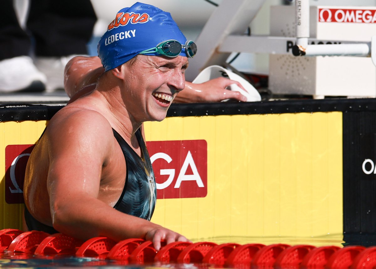 Katie Ledecky is on a ROLL 💪

She wins the #TYRProSeries Fort Lauderdale 400m freestyle in a U.S. Open Record time of 3:56.81!