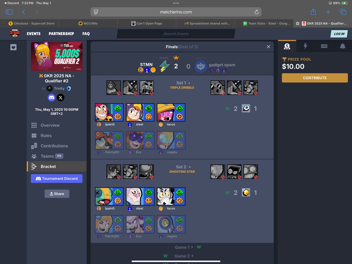 Qualified for GKR + won #STMNWin