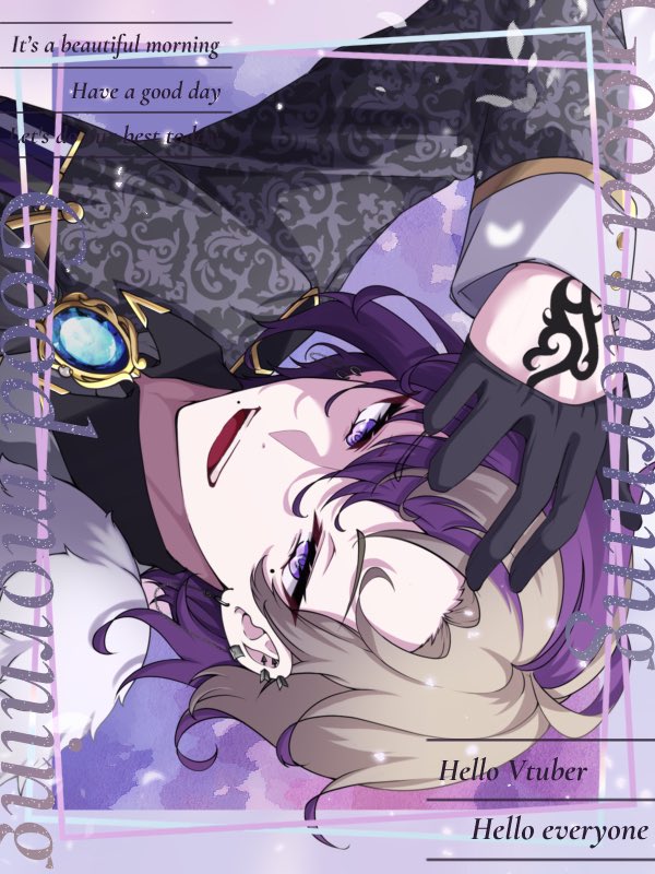 おはろーあ！！☀️*ﾟ

 #おはようVライバー 
🍇┈┈┈┈┈┈┈┈┈┈👑

寝坊…？
そんなの知らない…

寝て起きた時間が開始時間✋
ふぁいお👊❤️‍🔥

🍇┈┈┈┈┈┈┈┈┈┈👑

【⠀💜💬♻️+👤100％お迎え   】

 #IRIAMライバーさんと繋がりたい 
 #おはようVtuber 
 #IRIAM新人ライバー