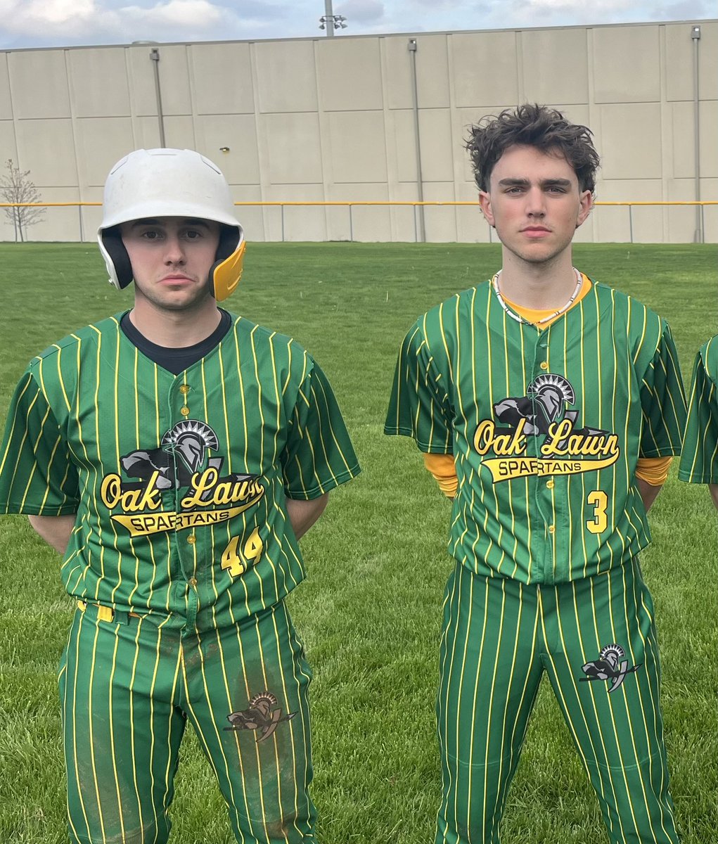 OLSpartansBsb's tweet photo. OL 11, Hillcrest 0. Spartans (13-10, 10-3) win behind Jack Westin (3ip, 5k) Ryan Comiso (1ip, 1k) and Manny Rangel (1ip) combine for the shutout. Jack Dempsey (1-3, HR) Jackson Hilger (3-3, 4RBI) Frankie Nutile (1-2 RBI) and Peyton Melnik (2-3) led the offense. #olchspride https://t.co/xi8r8XSopp
