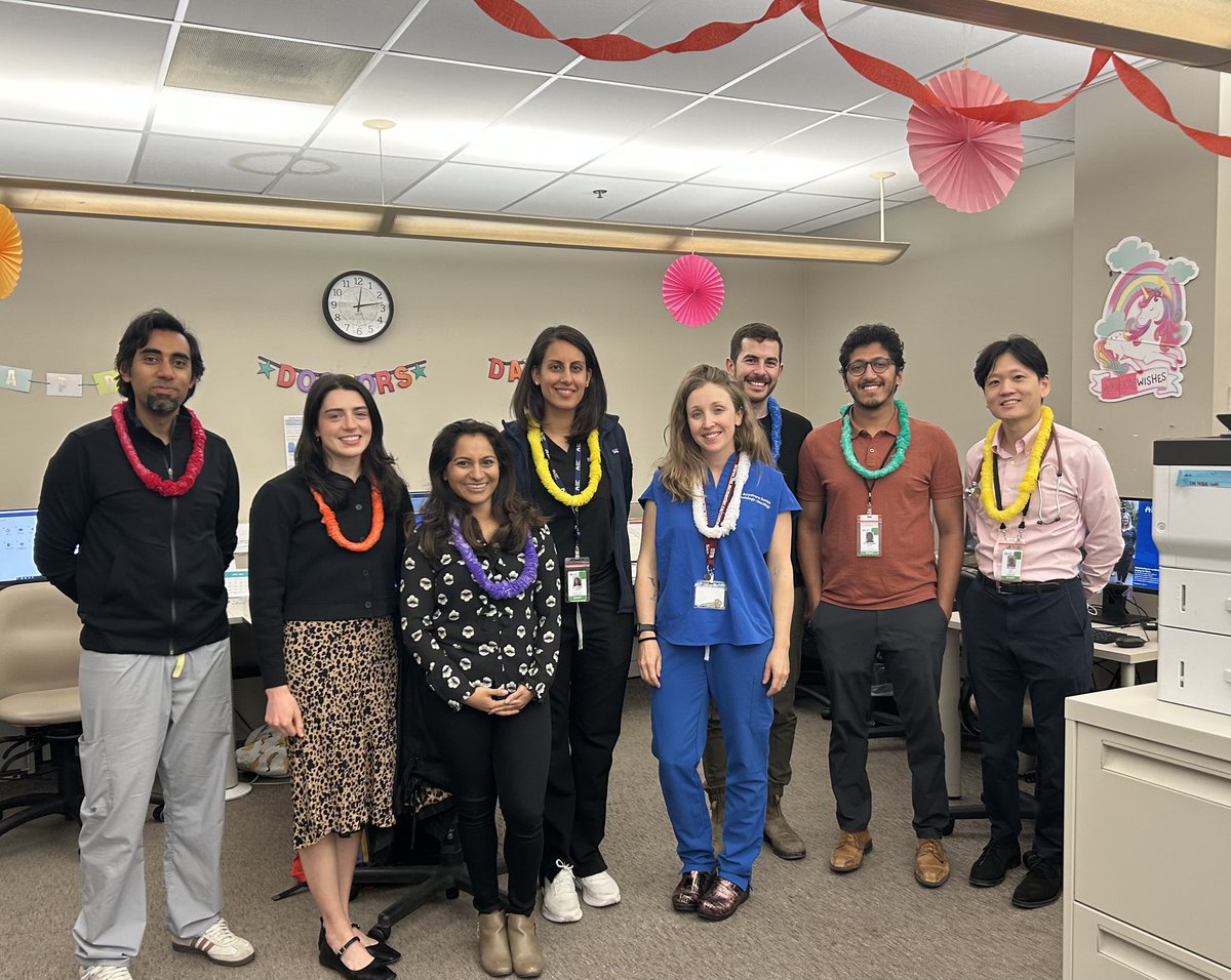 Happy Doctor’s Day!! Have to say we have the BEST group of Hematologists! While some are missing today, we thank you all!! 
#myHHS #heme #ClinicF #JCC <a href="/HiraSMian/">Hira Mian</a>