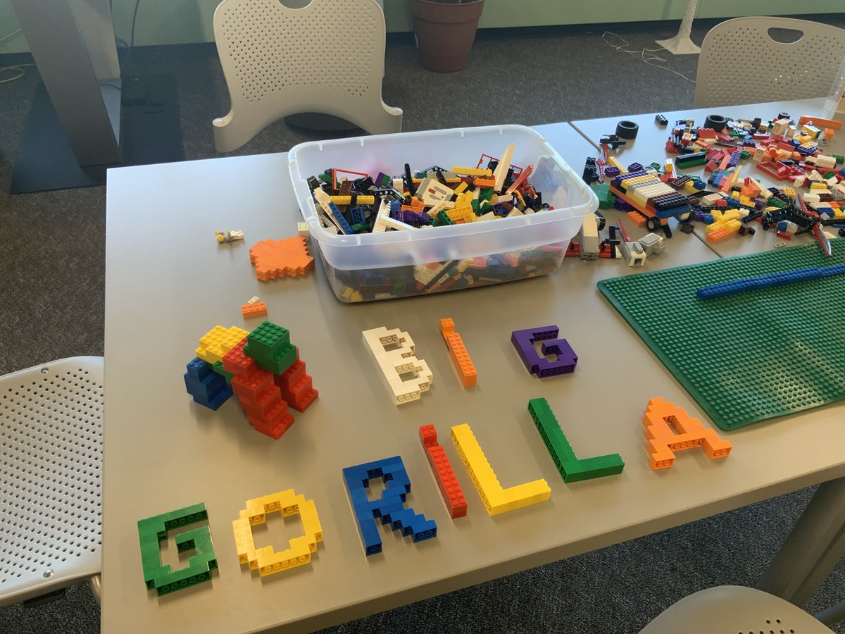 cmlibrarians's tweet photo. Come take a break from the stress of finals.  We've got LEGOs.  All week.  Good luck, CM Students.  You've got this. https://t.co/B4JCKncyKK