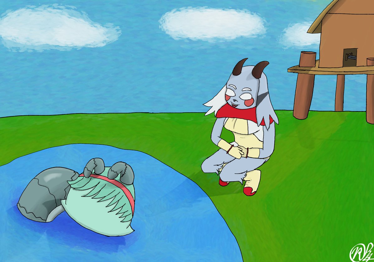 I guess Sunny and Koi are forever doomed to a lack of funds

Designs originally by <a href="/stealthnacho/">stealthnacho🔮</a>