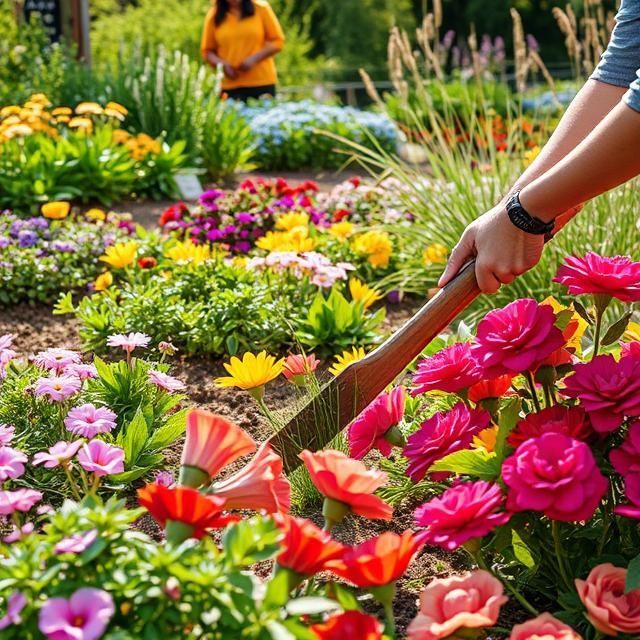 strongbridge235's tweet photo. Bringing the garden back to life, one bloom at a time 🌸🛠️ A little care makes all the difference! #GardenMaintenance #FlowerGarden #BloomSeason #WeedingTime #GardenGlowUp #PlantCare #ColorfulGarden #NatureRestored #GardenerAtWork #SpringGardening #GardenRevival #BackyardBeauty https://t.co/r4c1pyS3M0