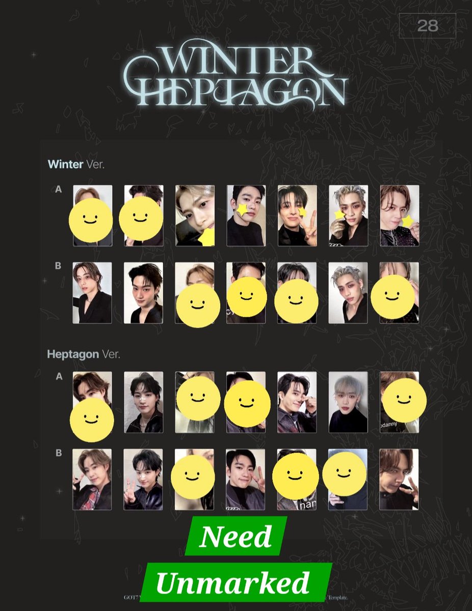 ducKAYEotic's tweet photo. Happy Nestfest in Raja day! As an international bird who's stuck on the other side of the world, trade nalang tayo! 😂

WTT/LFT Nestfest trading cards Winter Heptagon album pc

Would like to trade first! Ph/Canada 

#jayb #mark #jackson #Jinyoung #Youngjae #Bambam #Yugyeom #GOT7 https://t.co/mlfU86wJz1