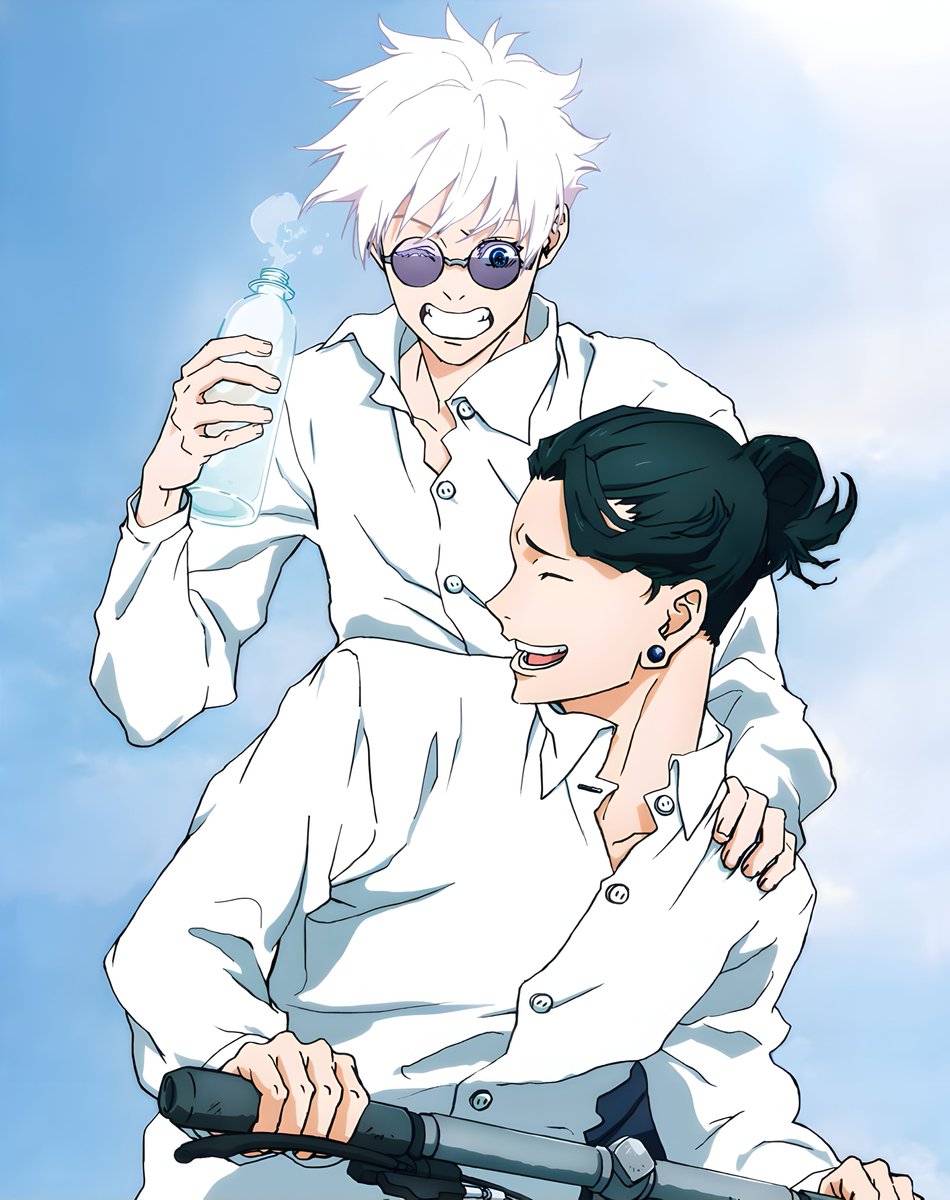 NEW GOJO AND GETO ILLUSTRATION!!

Animage Cover – Clean Version By Me

#JUJUTSUKAISEN #JJK