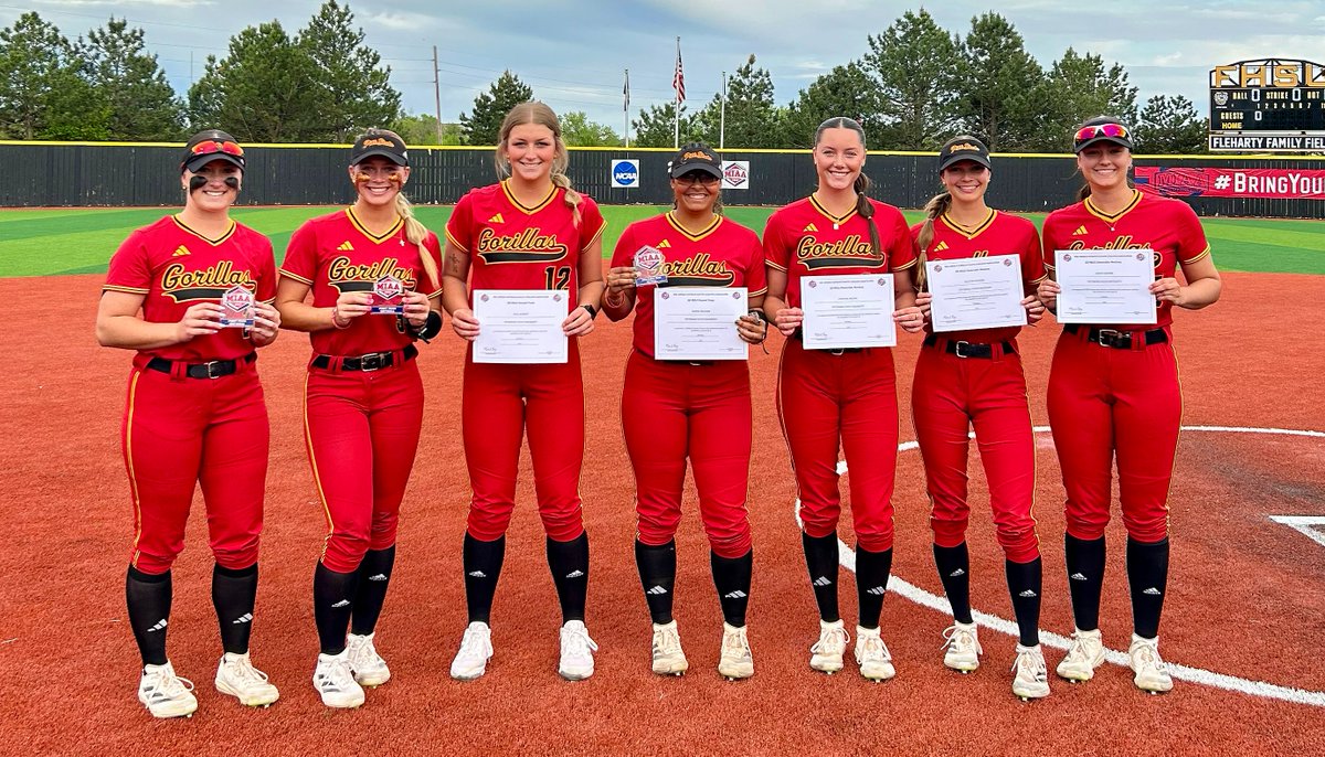 The MIAA (@themiaa) on Twitter photo Congratulations to our All-MIAA selections from <a href="/Gorilla_SFB/">Pitt State Softball ๐ฅ</a> ๐
๐
Courtney Storey (First Team), Heather Arnett (First Team), Ava Laurent (Second Team), Kadyn Trochim (Second Team & Gold Glove Team), and Aydenne Brown Alleyna Rushing and Amaya Snyder (Honorable Mention). Congratulations to our All-MIAA selections from <a href="/Gorilla_SFB/">Pitt State Softball ๐ฅ</a> ๐
๐
Courtney Storey (First Team), Heather Arnett (First Team), Ava Laurent (Second Team), Kadyn Trochim (Second Team & Gold Glove Team), and Aydenne Brown Alleyna Rushing and Amaya Snyder (Honorable Mention).