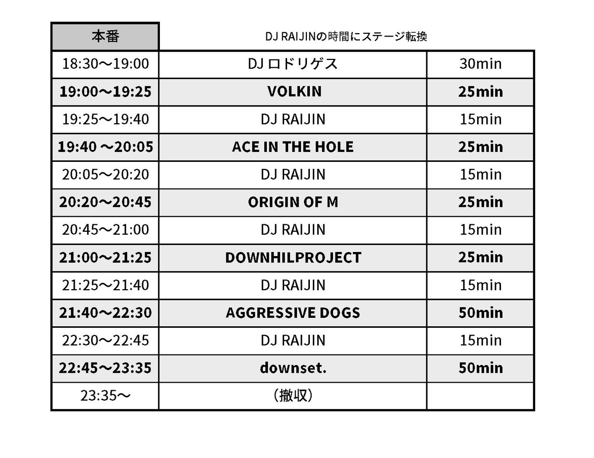 BSRMISERY's tweet photo. 本日DOWNSET広島公演
タイムテーブル発表されました。
前売り4000円ドリンク込みチケットは午後6時まで店頭にて販売しておりますのでご来店をお待ちしております。 https://t.co/SiQ4G9SIS2