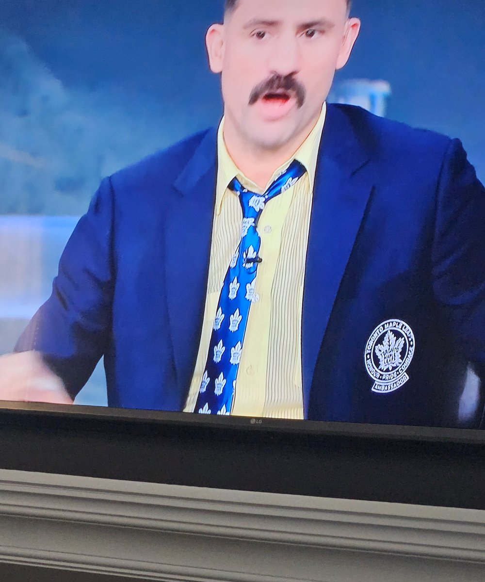 Infosec Canuck (@infoseccanuck) on Twitter photo They need to pay <a href="/BizNasty2point0/">Paul Bissonnette</a> a living wage so he doesn't have to go on TV wearing a tie he got free at Canadian Tire with any purchase of 5 bags of rock salt. #GoSensGo #StanleyCupPlayoffs They need to pay <a href="/BizNasty2point0/">Paul Bissonnette</a> a living wage so he doesn't have to go on TV wearing a tie he got free at Canadian Tire with any purchase of 5 bags of rock salt. #GoSensGo #StanleyCupPlayoffs