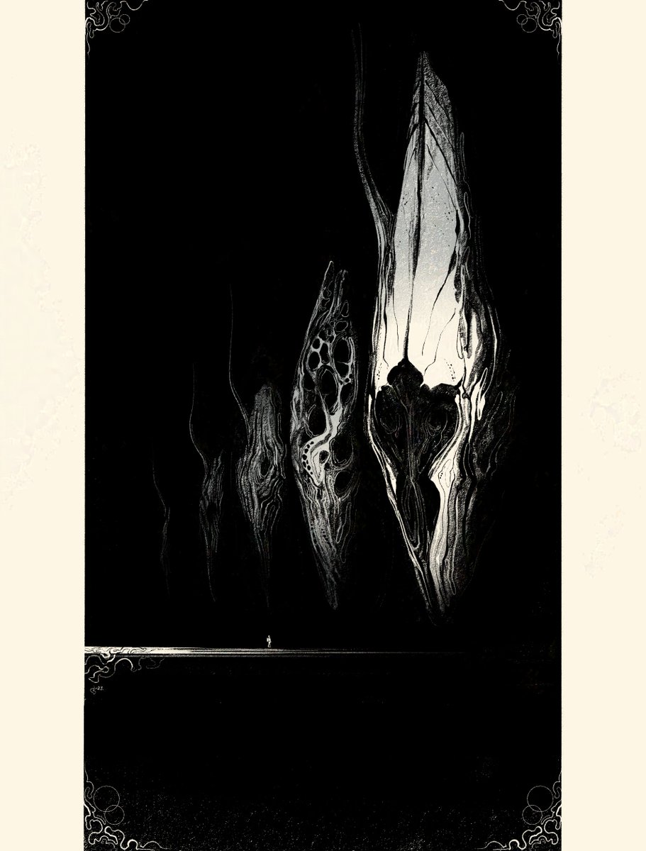 Kaijune 2023 Illustrations

"And at the end of the world, a hall full of chrysalides that go as far as the void reaches. Some open, and others yet to spawn whatever they contain"