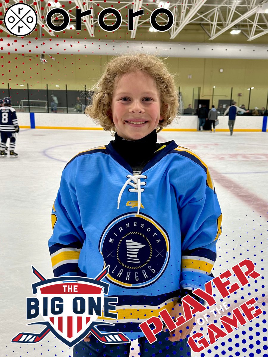 YHH (@youthhockeyhub) on Twitter photo BIG ONE SHOWCASE 2025
2014
MN Lakers > MN Hockey Club (11-2)
<a href="/OROROwear/">ororo Heated Apparel</a> Player of the Game
Declan Cooney (1G, 3A)
#bigoneshowcase25 BIG ONE SHOWCASE 2025
2014
MN Lakers > MN Hockey Club (11-2)
<a href="/OROROwear/">ororo Heated Apparel</a> Player of the Game
Declan Cooney (1G, 3A)
#bigoneshowcase25