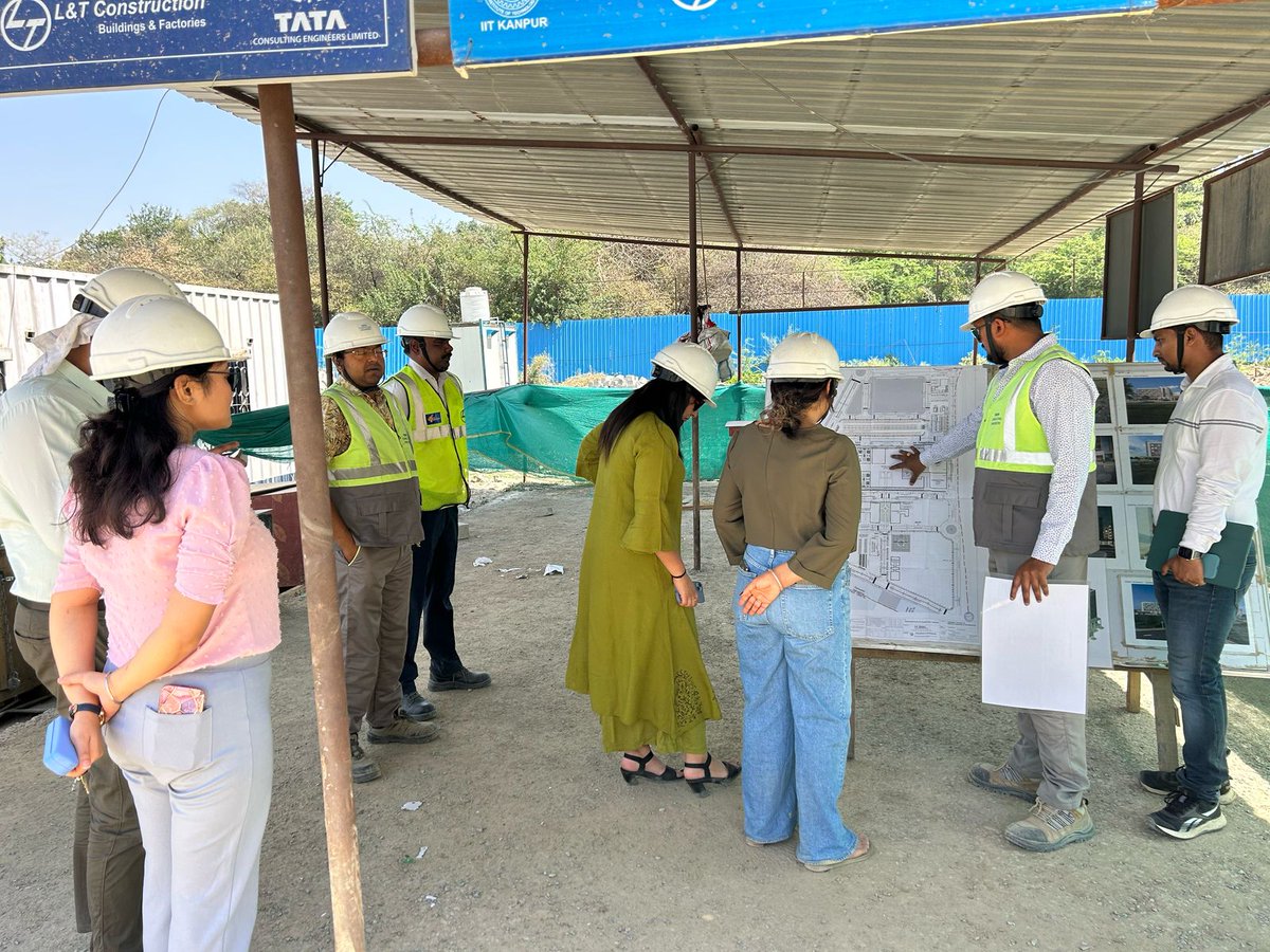 It was a pleasure to host Ms. Shilpa Jaiswal (CSR Head) and Ms. Apurva Joshi (Sr. Officer – CSR) from JK Cement Limited at IIT Kanpur.

Their visit included engaging discussions with Prof. Kantesh Balani, the Yadupati Singhania Memorial Chair Professor - an endowment instituted