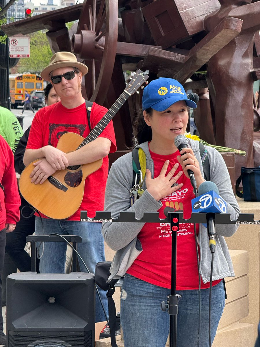 May Day is about the workers of the world. We gather. We speak. We listen. We march. We sing. We mourn. But most importantly we support each other.

We stand in solidarity with all workers enduring struggle, especially the fights workers shared today.

Solidarity forever ✊