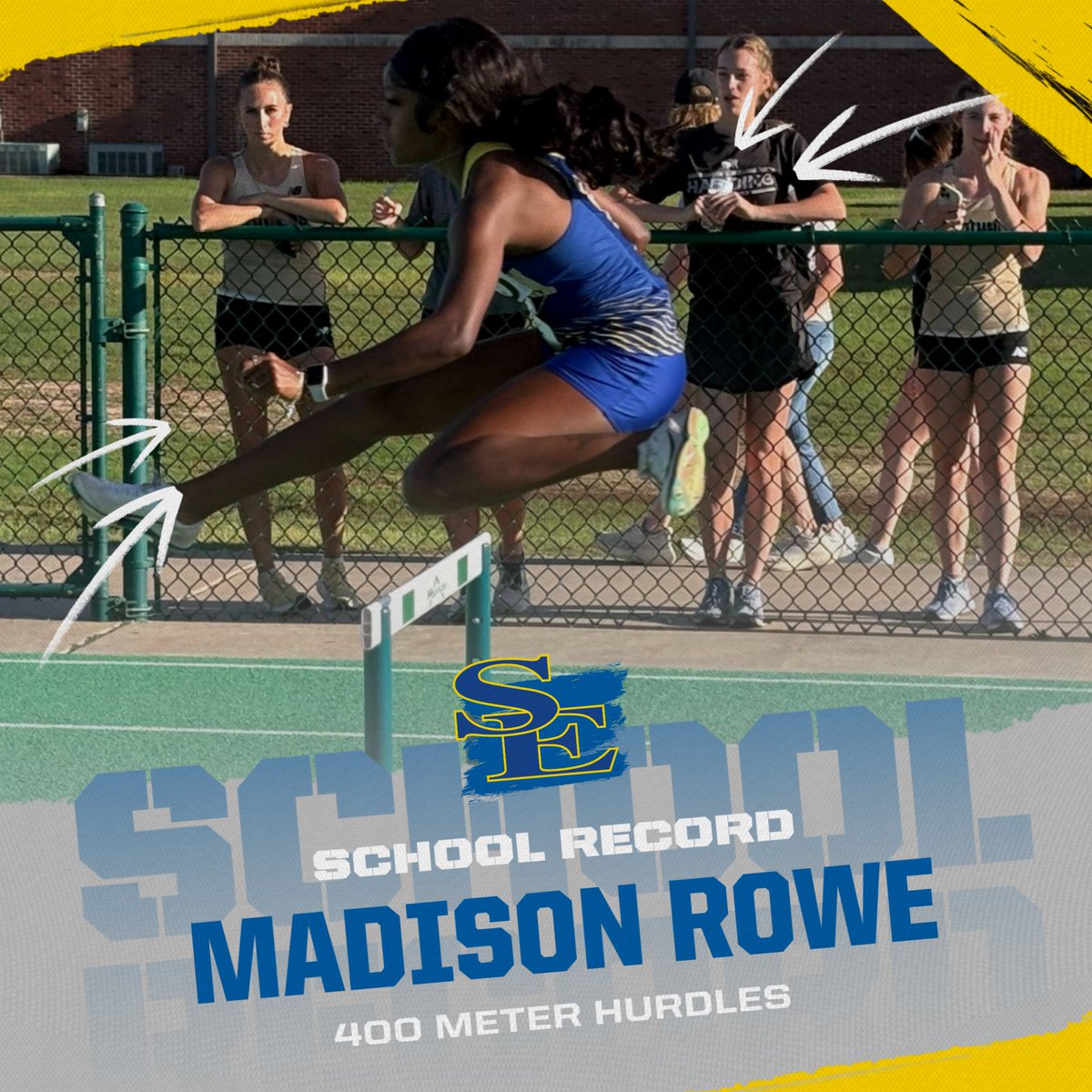 Southeastern Athletics (@gosoutheastern) on Twitter photo Madison Rowe sets her second SCHOOL RECORD of the day with a run of 1:00.60 in the 400 meter hurdles!
<a href="/SavageStormXCTF/">Southeastern Oklahoma State XC/TF</a> | #GoSoutheastern | #TakeCover Madison Rowe sets her second SCHOOL RECORD of the day with a run of 1:00.60 in the 400 meter hurdles!
<a href="/SavageStormXCTF/">Southeastern Oklahoma State XC/TF</a> | #GoSoutheastern | #TakeCover