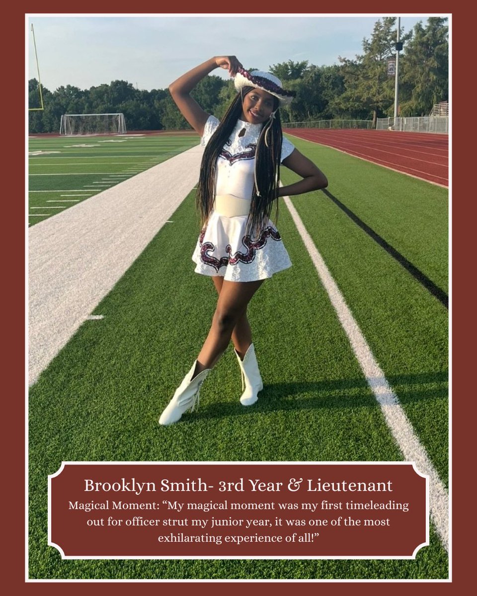 1 day until show!!! 🎉 Today we are spotlighting our senior Lieutenants Leah and Brooklyn!! 🤍 #senior #countdown #drillteam