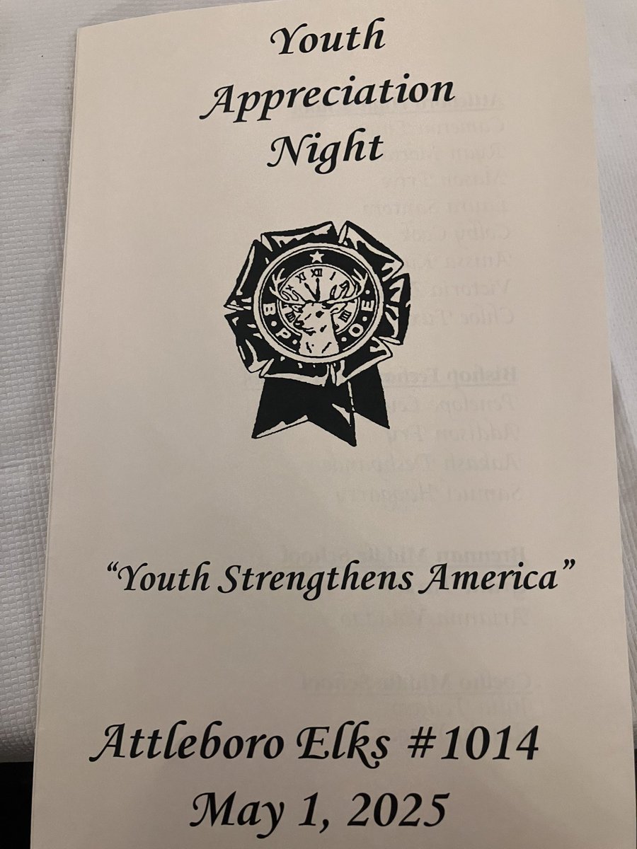 Feeling #GreenPride for this group of Outstanding Youth: Aakash, Addison, Sam, and Penelope! Big thanks to the Attleboro Elks.