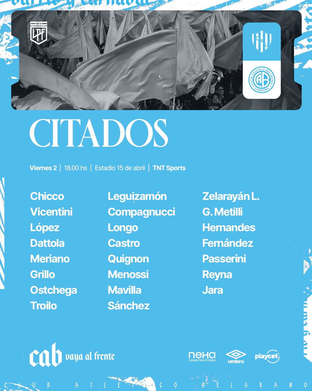 Belgrano buscará cerrar el torneo de la mejor manera en Santa Fe: hora, TV y formaciones | Canal Showsport