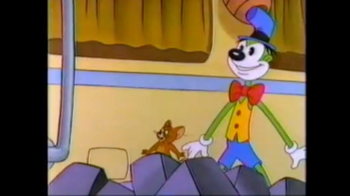 GregBruhl3's tweet image. Tom and Jerry Cameo from The Rosey &amp;amp; Buddy Show in 1992 
#Nelvana