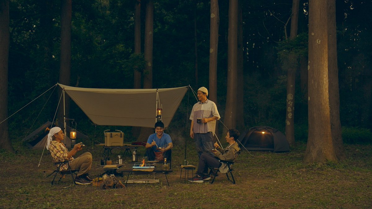 haunted_camp's tweet photo. /／
 #ヒロシの心霊キャンプ🏕
 今夜22:30から第6話が再放送‼️
\＼

第6話（「山から出られない」「丑三つの少女」）が
BS日テレで再放送されます！

凄腕猟師 VS もののけ
ベストマッチの行方とは…？👻
ぜひテレビの前で見届けてください！

#ヒロシ #ベアーズ島田キャンプ #山怪
——————————————
📀Blu-ray&DVDも好評発売中
https://t.co/buPpBzn4O8
——————————————