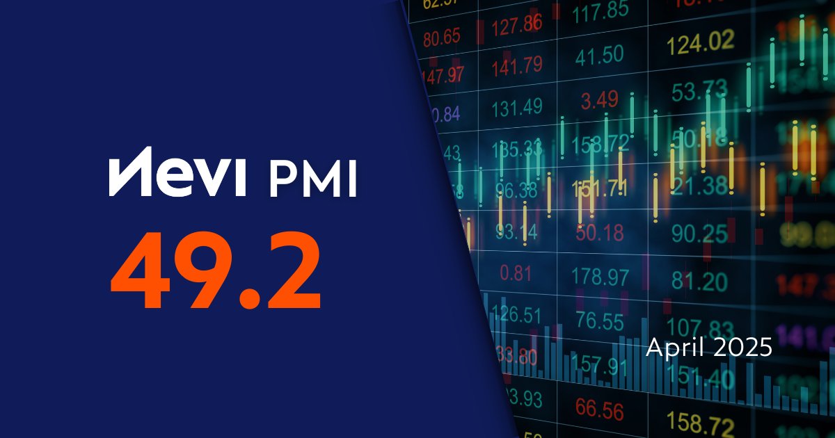 De bedrijfsomstandigheden in de Nederlandse productiesector bleven problematisch in april, met een aanhoudende daling van het aantal ontvangen nieuwe orders. 
Wil je meer weten? Lees dan hier ons persbericht 📬
bit.ly/4judfpc