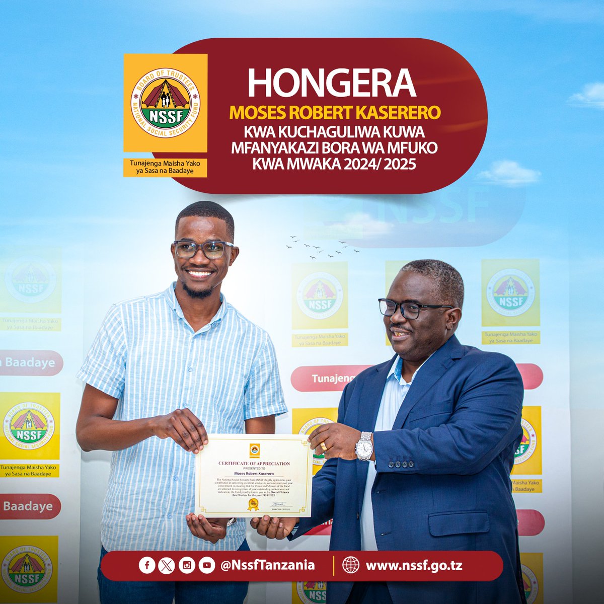 NSSF Tanzania tweet media