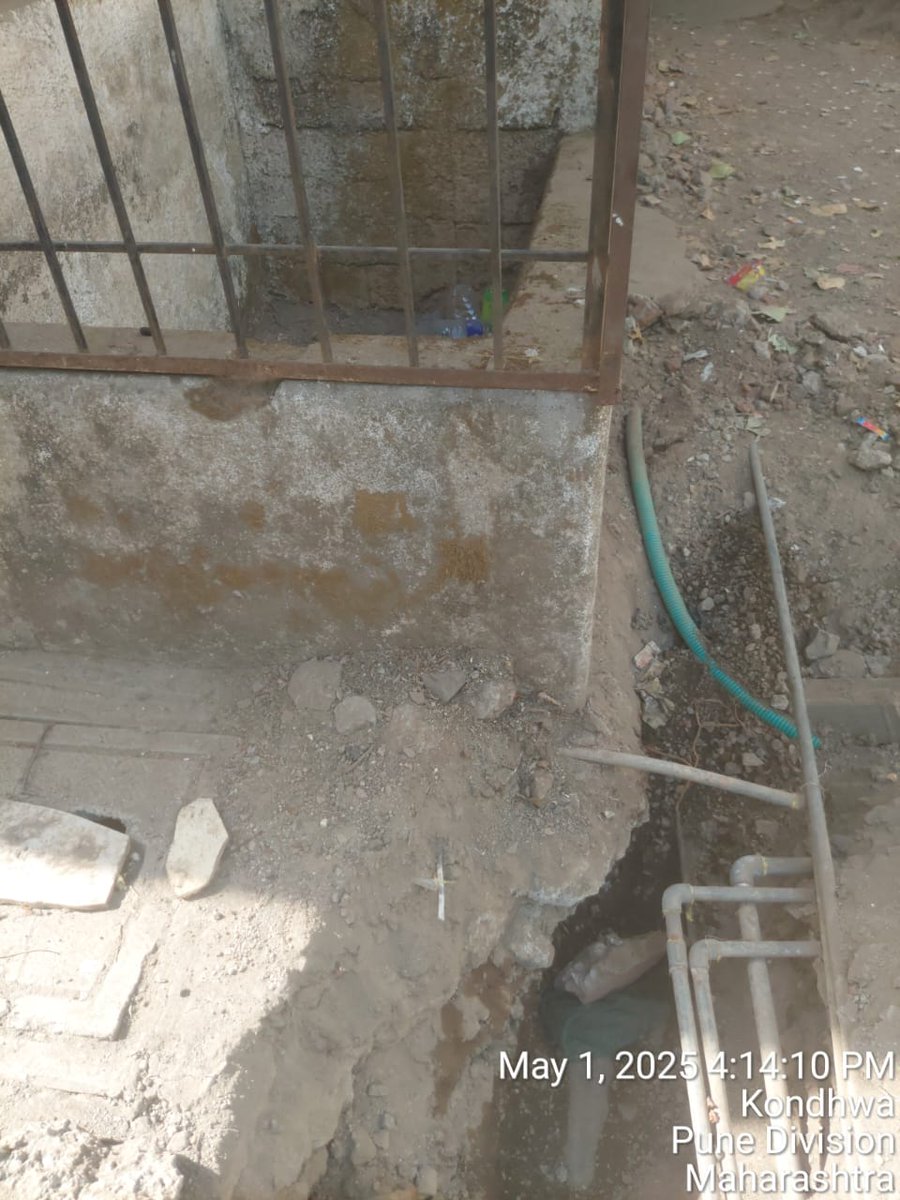 Bimal Baurasi (@baurasibimal) on Twitter photo <a href="/PMCMCO/">punecommissioner</a>
<a href="/iYogeshTilekar/">Yogesh Tilekar</a>
<a href="/mohol_murlidhar/">Murlidhar Mohol</a>
<a href="/KondhwaTimes/">Kondhwa Times Pune</a>
<a href="/SakalMediaNews/">SakalMedia</a>
<a href="/pudharionline/">Pudhari News</a>
<a href="/aajtak/">AajTak</a>
<a href="/lokmat/">Lokmat</a>
Pl make pmc water supply pipeline "fire valve" at Back side of Balaji Super Market , end of Lane 27,Shivneri Nagar, Kondhwa khurd, pune 48 asap <a href="/PMCMCO/">punecommissioner</a>
<a href="/iYogeshTilekar/">Yogesh Tilekar</a>
<a href="/mohol_murlidhar/">Murlidhar Mohol</a>
<a href="/KondhwaTimes/">Kondhwa Times Pune</a>
<a href="/SakalMediaNews/">SakalMedia</a>
<a href="/pudharionline/">Pudhari News</a>
<a href="/aajtak/">AajTak</a>
<a href="/lokmat/">Lokmat</a>
Pl make pmc water supply pipeline "fire valve" at Back side of Balaji Super Market , end of Lane 27,Shivneri Nagar, Kondhwa khurd, pune 48 asap