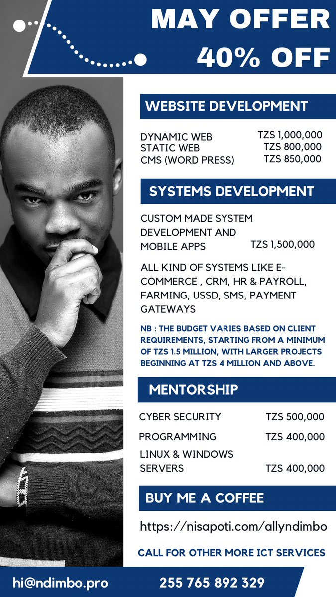Ayeem Ndimbo (@ally_ndimbo) on Twitter photo Welcome one welcome all ukishindwa kulipia basi kanisapoti pale tuonote japo chochote kitu
<a href="/Nisapoti_Africa/">Nisapoti</a> <a href="/anon_codex/">Trojan Horse 🎭</a> <a href="/gabyconscious/">𝙶𝙰𝙱𝚈 𝙻𝙾𝚅𝙴𝚂 𝚃𝙴𝙲𝙷 6.0</a> <a href="/TOTTechs/">#TOTTechs</a>
nisapoti.com/allyndimbo Welcome one welcome all ukishindwa kulipia basi kanisapoti pale tuonote japo chochote kitu
<a href="/Nisapoti_Africa/">Nisapoti</a> <a href="/anon_codex/">Trojan Horse 🎭</a> <a href="/gabyconscious/">𝙶𝙰𝙱𝚈 𝙻𝙾𝚅𝙴𝚂 𝚃𝙴𝙲𝙷 6.0</a> <a href="/TOTTechs/">#TOTTechs</a>
nisapoti.com/allyndimbo