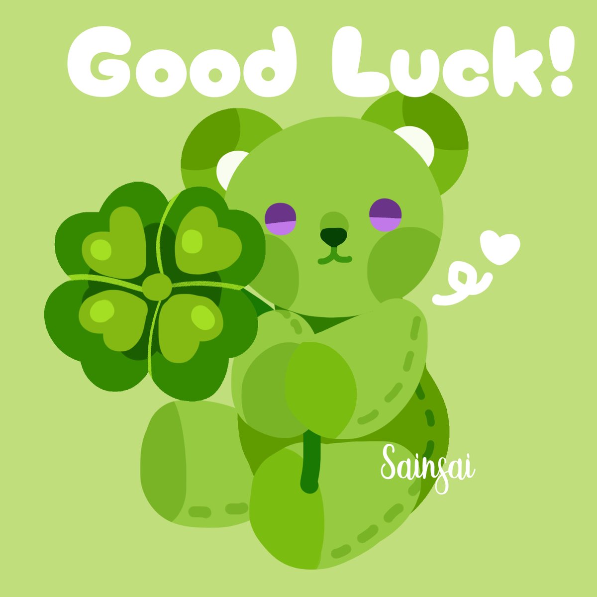 Sainsai_105's tweet photo. 𝗚𝗼𝗼𝗱 𝗟𝘂𝗰𝗸 🍀
พาน้องเท็นๆมาให้โชคกับพี่ๆ PEX แล้วนะคะ 💚
#SoulExperiment #PolygonExperiment #PEX10 https://t.co/0AtYPcVmE5