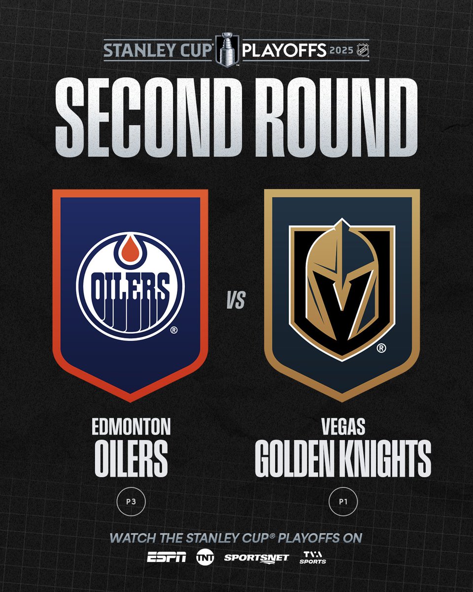 NHL Public Relations (@nhlpr) on Twitter photo The <a href="/EdmontonOilers/">Edmonton Oilers</a> and <a href="/GoldenKnights/">y-Vegas Golden Knights</a> will contest their second playoff series following the 2023 Second Round, which saw Vegas skate to a six-game triumph en route to its first-ever #StanleyCup.
#NHLStats: media.nhl.com/news/18795 The <a href="/EdmontonOilers/">Edmonton Oilers</a> and <a href="/GoldenKnights/">y-Vegas Golden Knights</a> will contest their second playoff series following the 2023 Second Round, which saw Vegas skate to a six-game triumph en route to its first-ever #StanleyCup.
#NHLStats: media.nhl.com/news/18795
