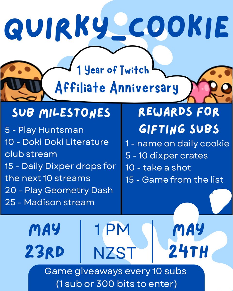 Awwww shit 1 year is coming up i cant believe it!!