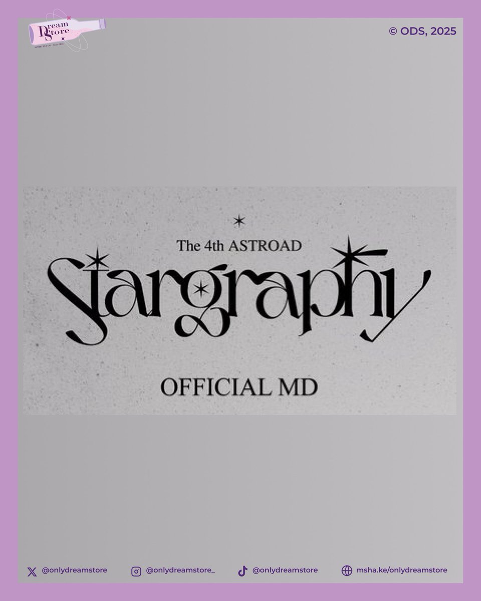 onlydreamstore's tweet photo. 💟 INA GO THE 4TH ASTROAD STARGRAPHY OFFICIAL MD #byods

💸 price on pic

✅ WW SHIPPING
✅ BERSIH KR
❌ EXC EMSTAX
🚚 SHIPPING VIA EMS

📌JAKTIM/GRESIK

💌 https://t.co/OpFk05MYei
📅 25/05/2025 (ON SITE SALES)

#astro #aroha #astrowts #ตลาดนัดastro #pasarASTRO #아스트로양도 https://t.co/6mRt82q56N
