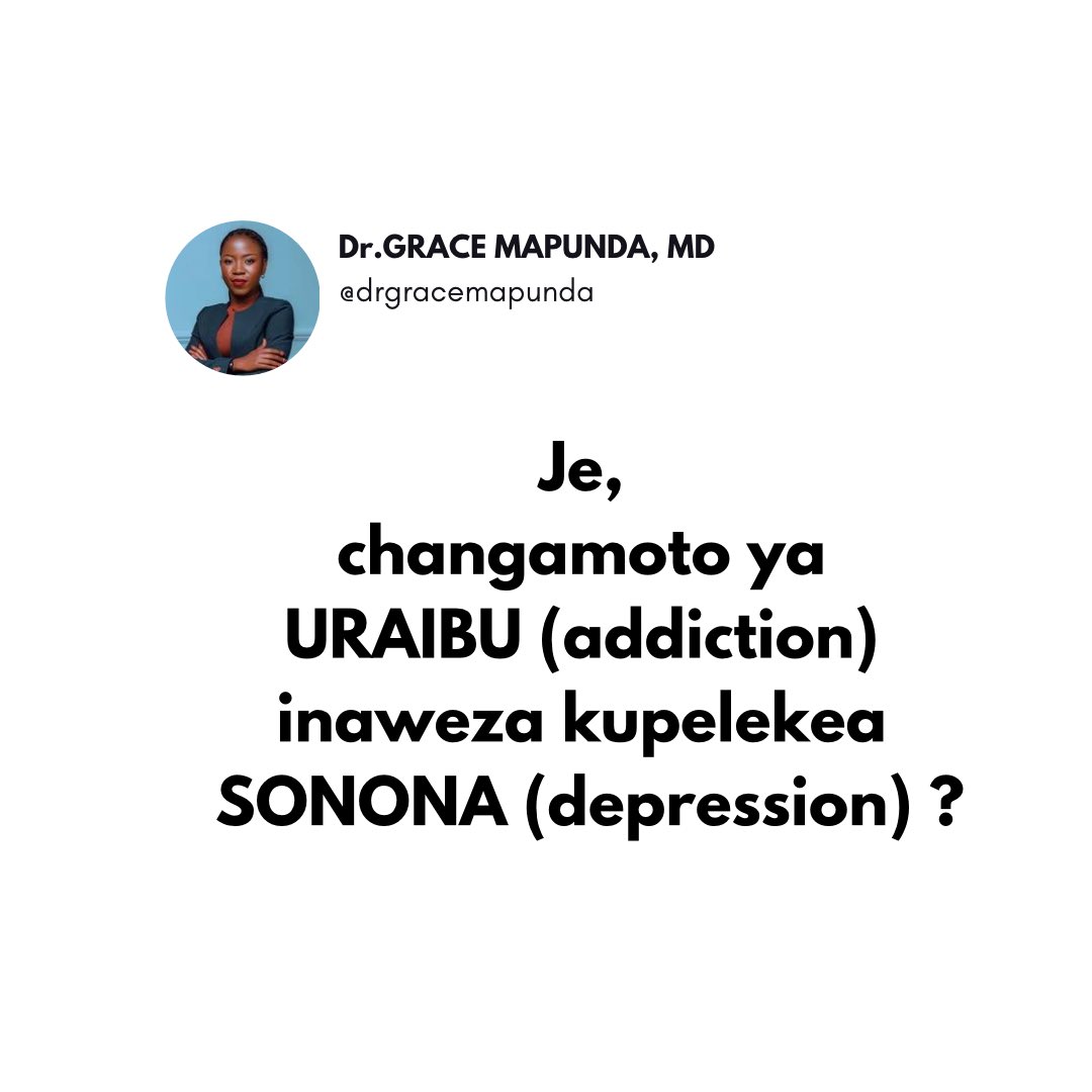 DrGraceMapunda's tweet photo. Swipe for more >>>> AFYA YA AKILI

Kumekuwa na maswali mengi juu ya magonjwa ya akili. 

Ni muhimu kufahamu  kuhusu AFYA YA AKILI na UGONJWA WA AKILI.

Karibu tuendelee kujifunza zaidi ili kuvunja unyanyapaa wa AFYA YA AKILI.

#afyayaakiliniafya
#sononakazini📚 https://t.co/xMLbjlrlp8