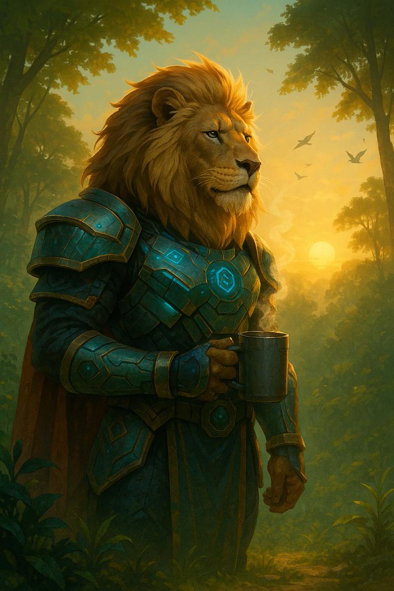 GMane 🦁 

Mane Warrior: "After a cup of coffee, the jungle is mine."