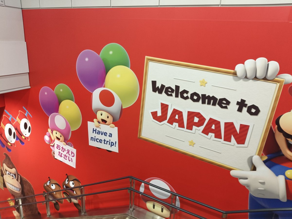 Arrived in Japan again