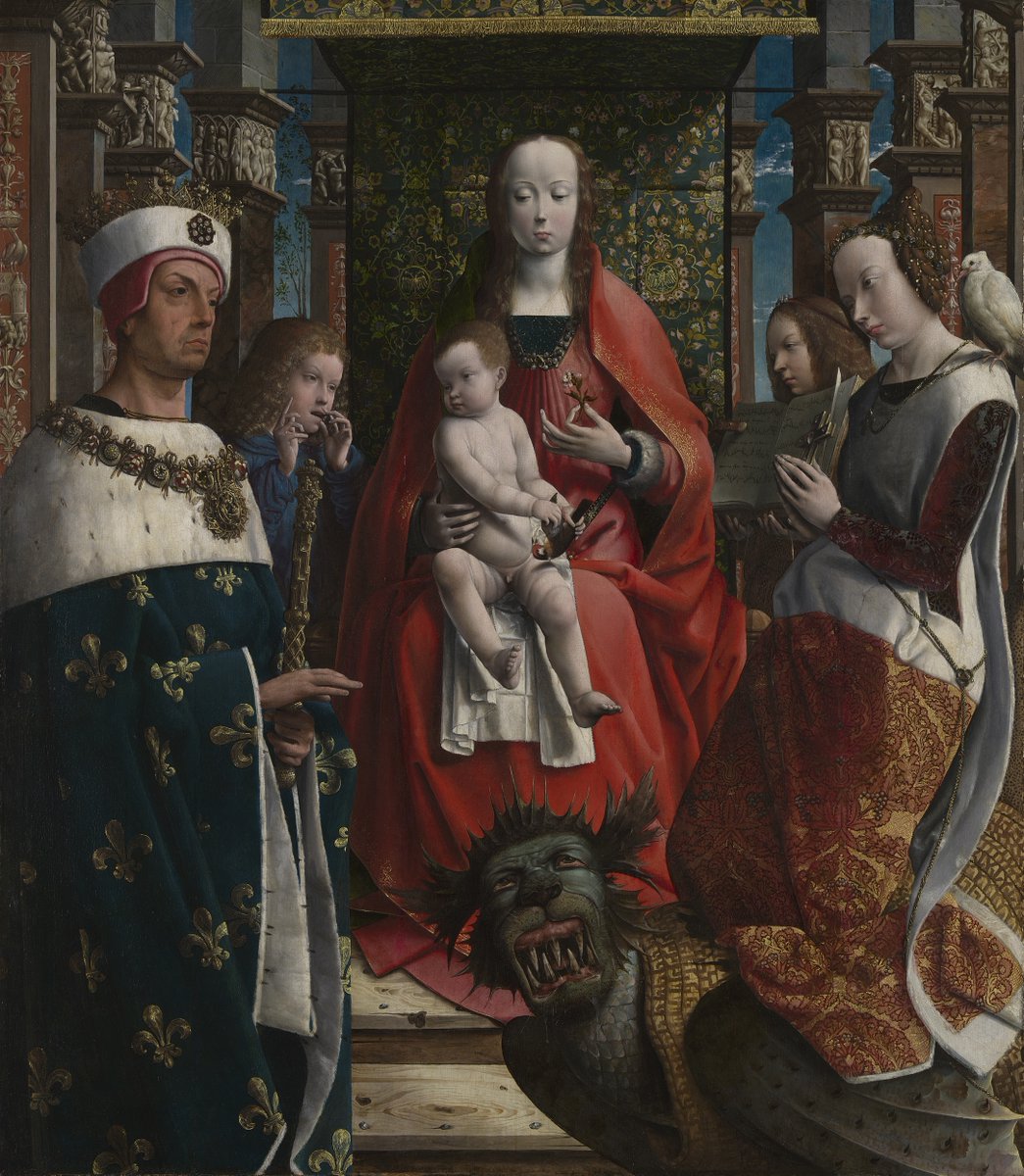 Sotheby's (@sothebys) on Twitter photo The <a href="/NationalGallery/">National Gallery</a> has just acquired a fascinating early 16th-century Northern Renaissance altarpiece in a private treaty sale through Sotheby’s.
Dating from about 1510, ‘The Virgin and Child with Saints Louis and Margaret’ will go on public display for the first time in 60 The <a href="/NationalGallery/">National Gallery</a> has just acquired a fascinating early 16th-century Northern Renaissance altarpiece in a private treaty sale through Sotheby’s.
Dating from about 1510, ‘The Virgin and Child with Saints Louis and Margaret’ will go on public display for the first time in 60