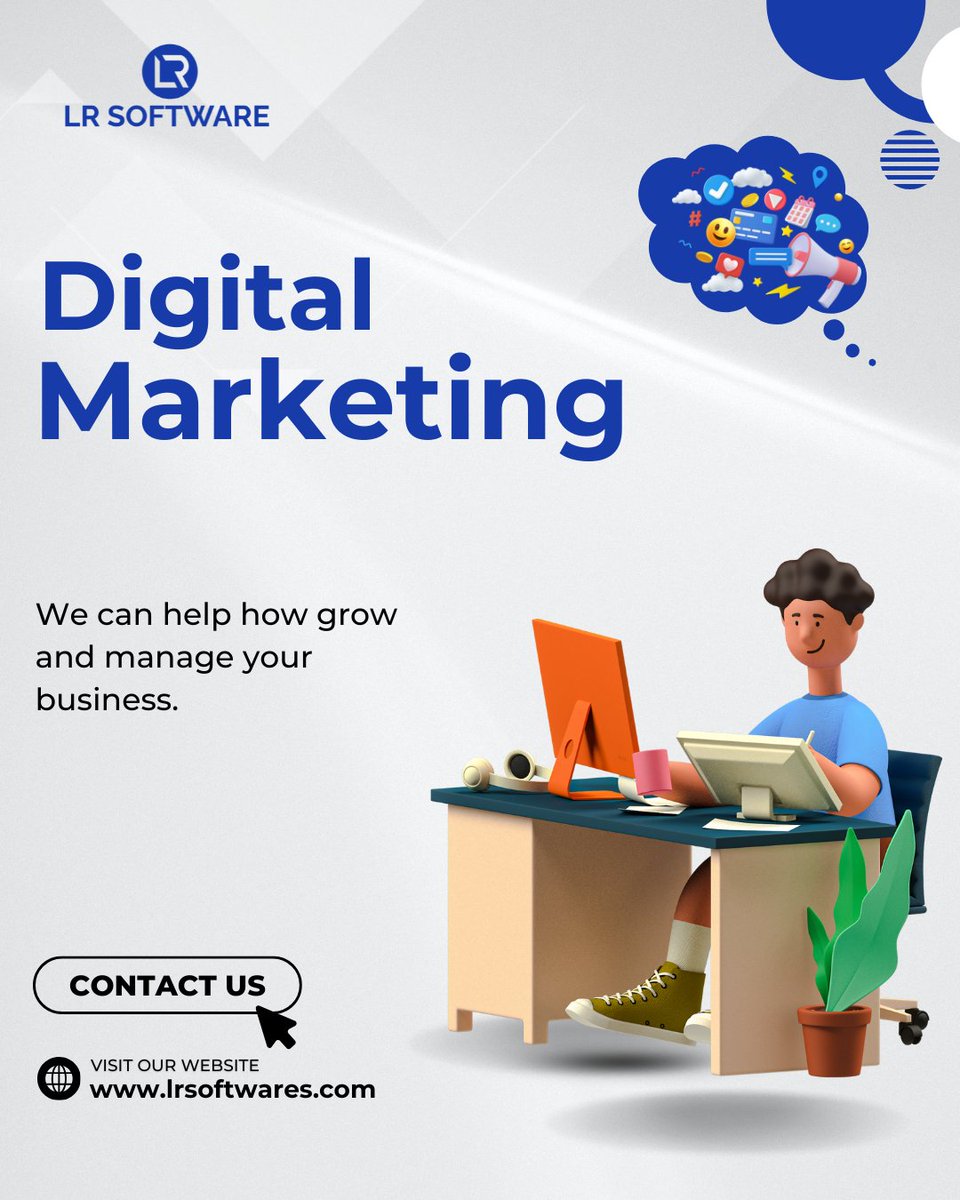 lrsoftwarecom's tweet image. 🚀 Want to grow your business online?
LR Software offers expert digital marketing to help you:
 ✅ Reach the right audience
 ✅ Boost your visibility
 ✅ Manage your brand with ease
Let’s grow together → lrsoftwares.com
 #DigitalMarketing #LRSoftware #GrowOnline