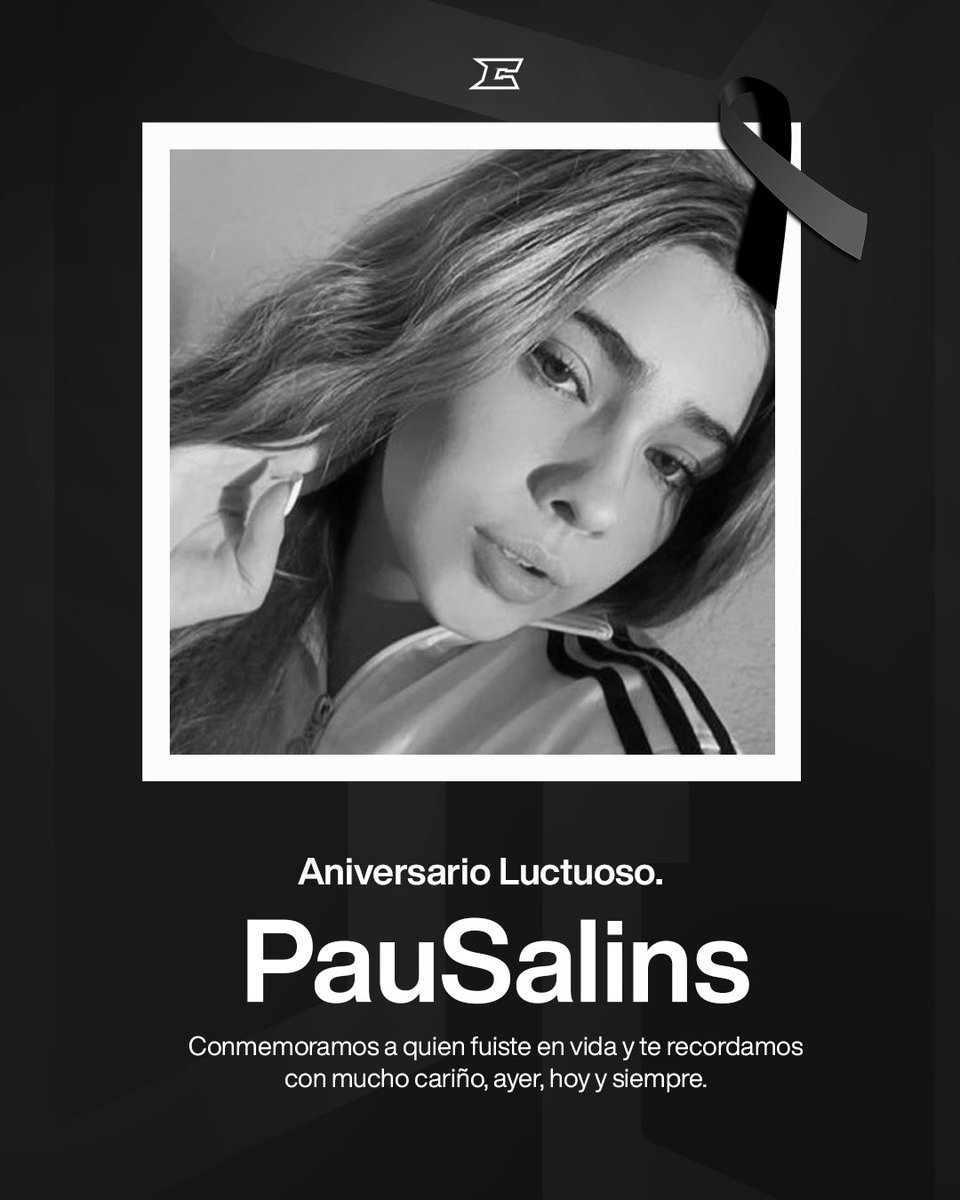 CRUELTY 👿 (@eteamcruelty) on Twitter photo Recordamos con mucho amor a nuestra querida <a href="/pausalins/">CTY Pausi🪷</a> en el segundo año de su partida. 🤍
Vivirás por siempre en los corazones y almas de cada uno de nosotros, te extrañamos mucho.
Un abrazo enorme al cielo. 🕊️ Recordamos con mucho amor a nuestra querida <a href="/pausalins/">CTY Pausi🪷</a> en el segundo año de su partida. 🤍
Vivirás por siempre en los corazones y almas de cada uno de nosotros, te extrañamos mucho.
Un abrazo enorme al cielo. 🕊️