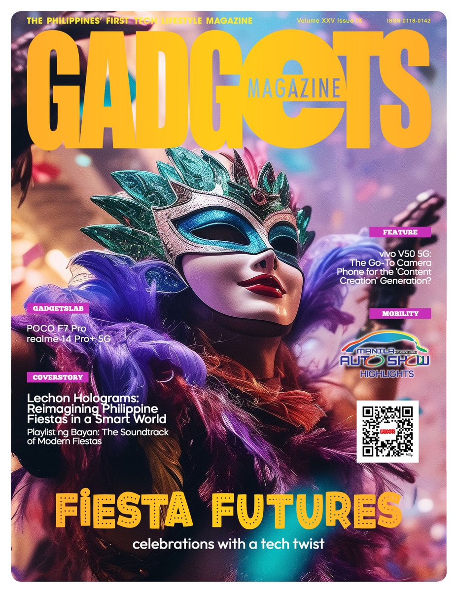 It's FIESTA TIME! From digital parades to holographic lichen, see how tech is reshaping the way we celebrate, preserve heritage, and create new memories. 
Click on the link to access the e-magazine FREE! - bit.ly/GADGETSv25n9
#GadgetsMagazine #FiestaFutures #ISSUU