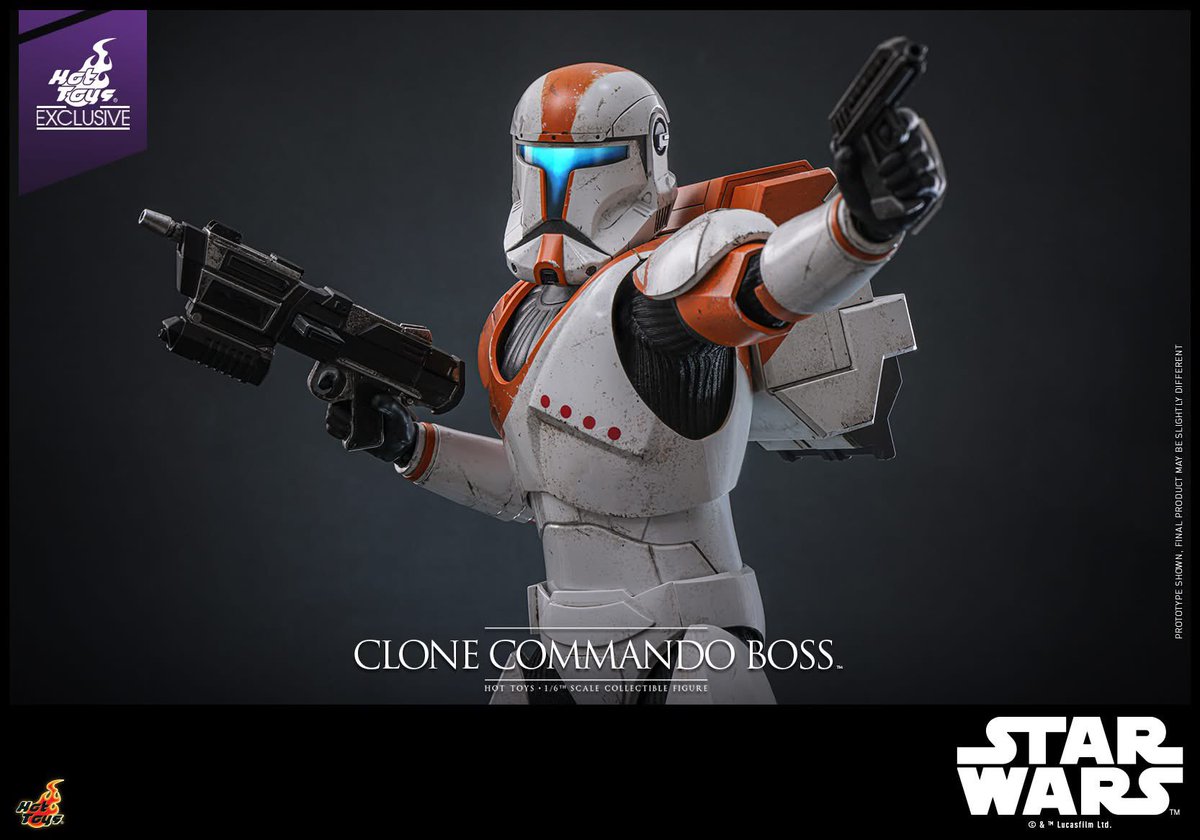 6thscale_KaWu's tweet image. 【Star Wars: The Clone Wars™ 1/6th scale Clone Commando Boss™ Collectible Figure [Hot Toys Exclusive] 】

New announcement!

Part 1

#CloneCommandoBoss #StarWars #TheCloneWars #LucasFilm #HotToysCollectibles #SixthScale