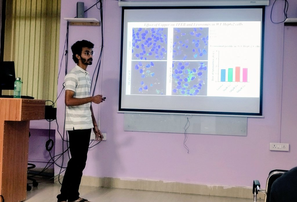 CopperBioGroup's tweet image. Baivab @saha_baivab, Tisha @DashTisha, Avijit @Avi_Majumder_ & Aditya @AdityaABorkar, four BS-MS students from our lab defended their MS thesis work.
Congrats & best wishes to them for their future endeavors.
Total 17 students graduated from our lab in past 7 years.
@iiserkol