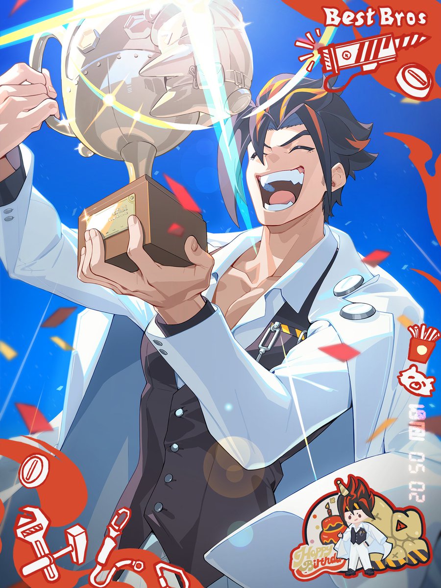 생일 축하해, 앤톤 | 업계 최고!

「용감한 벨로보그 중공업에게 힘든 일 따윈 없어!」
「우리의 열정을 드릴에 담아 미래를 뚫고 나가자!!!」

※확률형 아이템 포함

#젠레스
#앤톤