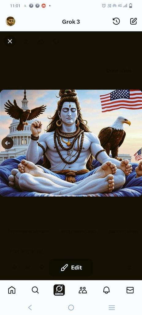 tomttown's tweet photo. Trump is the American version of Shiva https://t.co/M08MpeS9iV