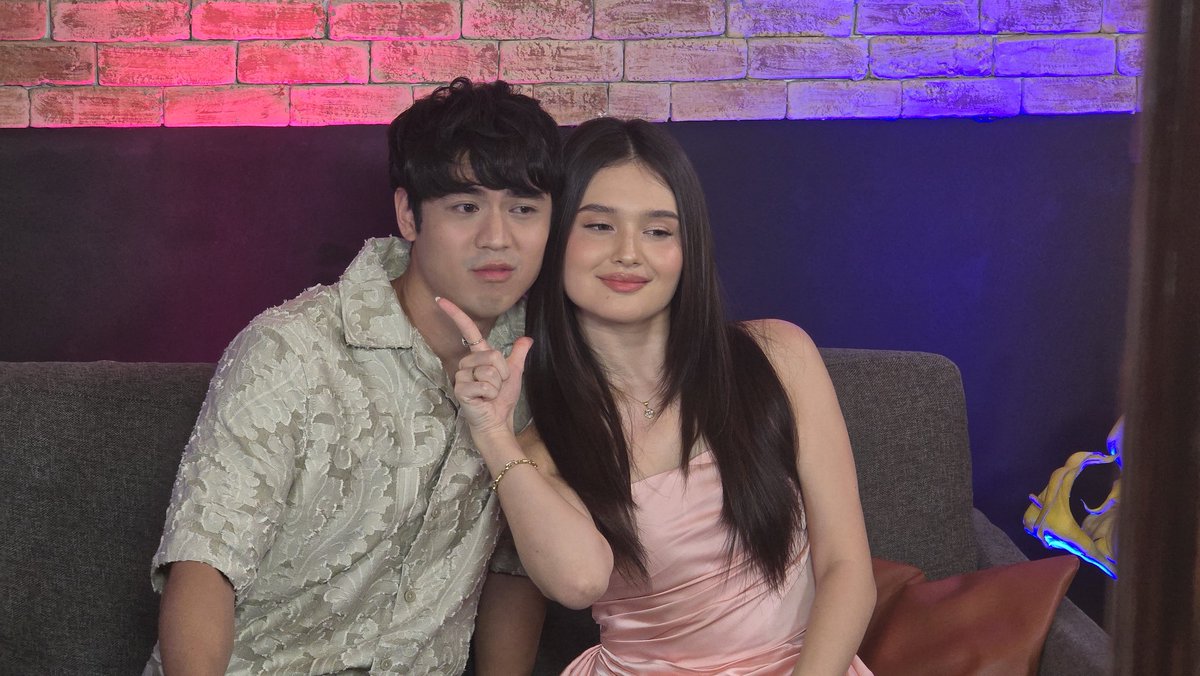 OfficialKpex's tweet photo. KirMilio in a romcom, why not?
#EmilioDaez #KiraBalinger 

#StarMagicSpotlightPresscon https://t.co/B0iZs0Z0dG