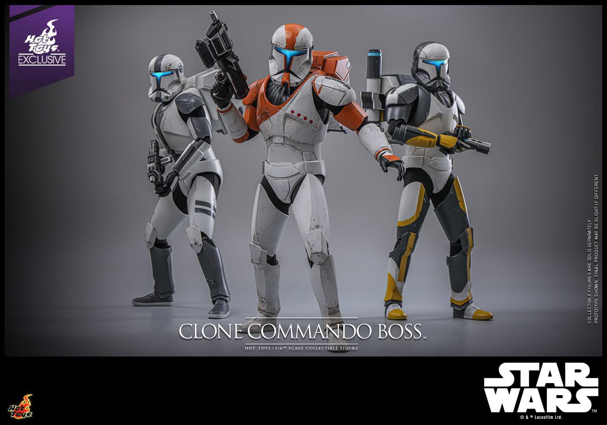 6thscale_KaWu's tweet image. 【Star Wars: The Clone Wars™ 1/6th scale Clone Commando Boss™ Collectible Figure [Hot Toys Exclusive] 】

New announcement!

Part 3

#CloneCommandoBoss #StarWars #TheCloneWars #LucasFilm #HotToysCollectibles #SixthScale